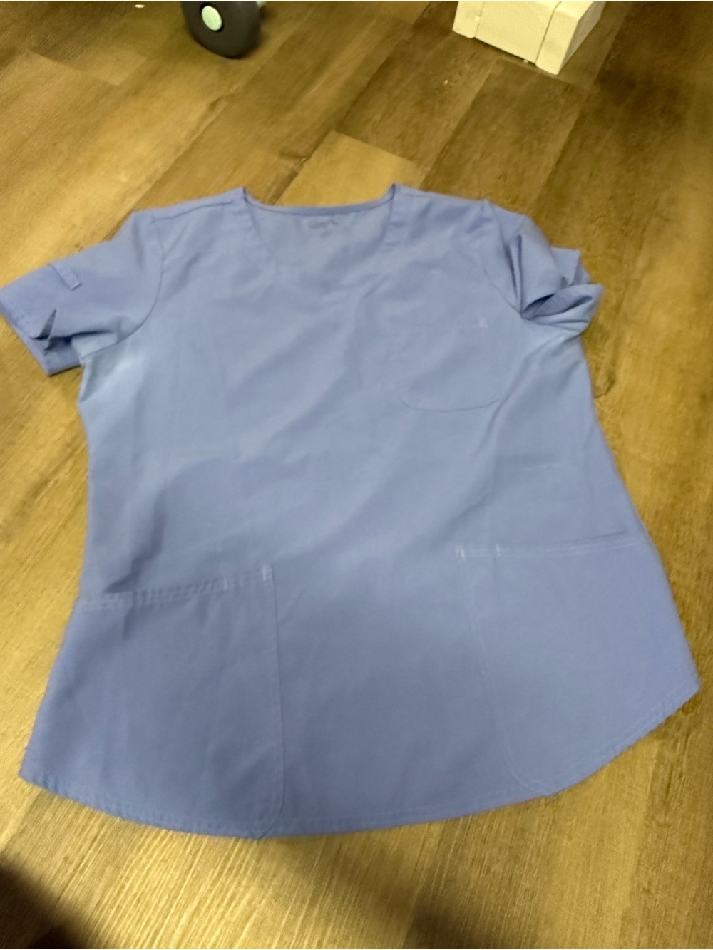 ScrubStar Ceil Blue Scrubs - Top & Pants - Picture 2 of 3